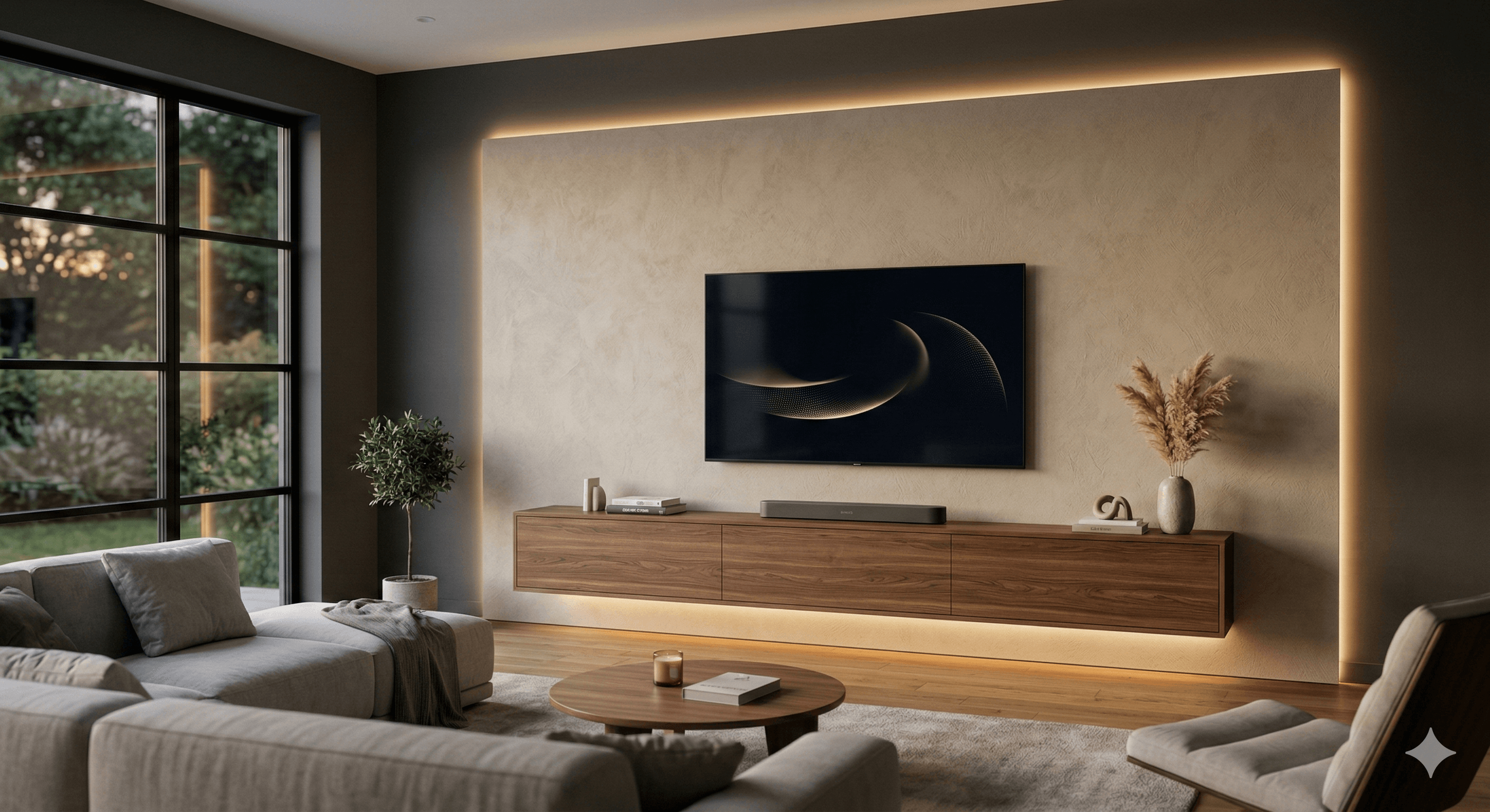 Backdrop TV & Panel Dinding 1