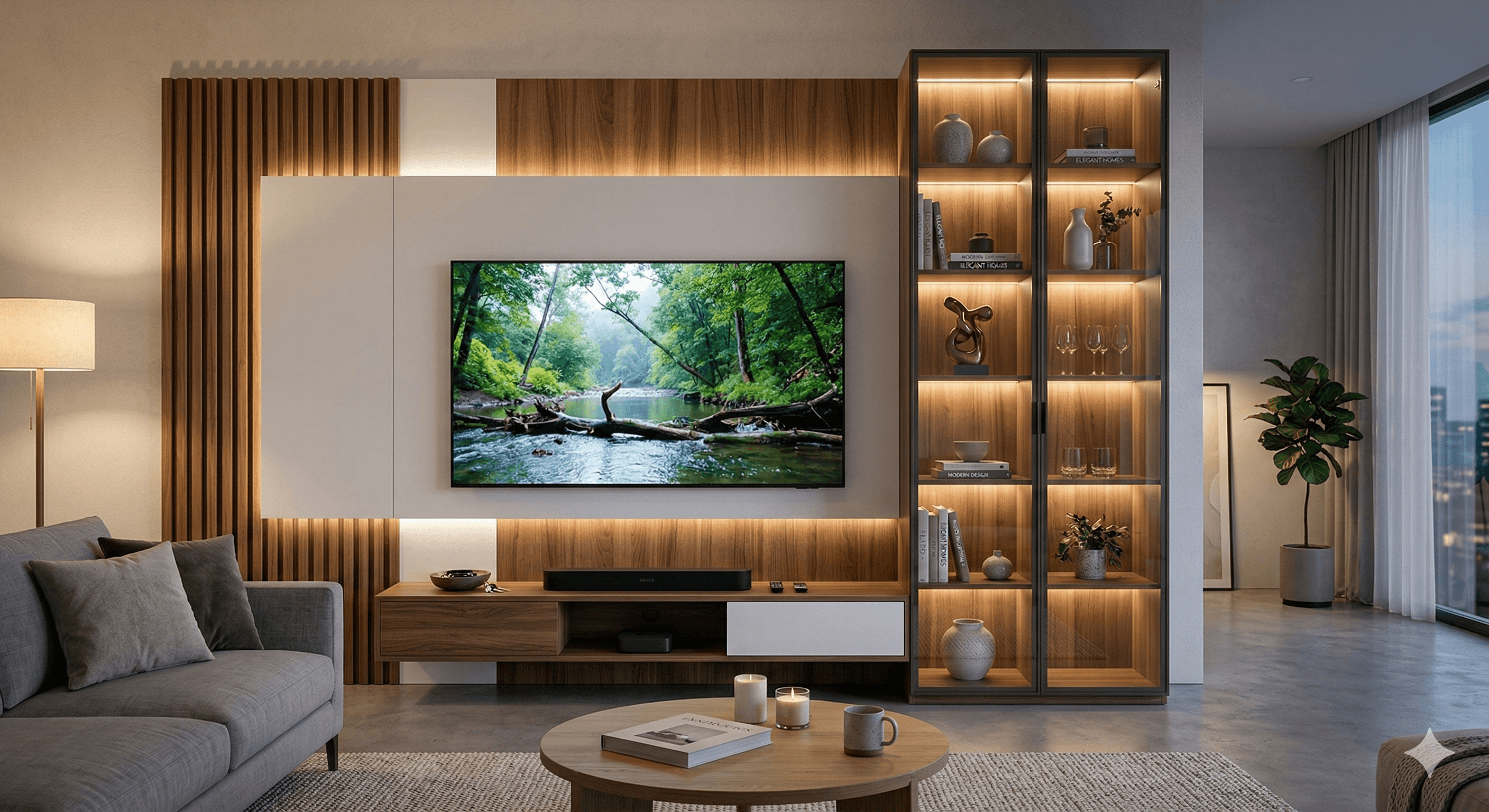 Backdrop TV & Panel Dinding 3