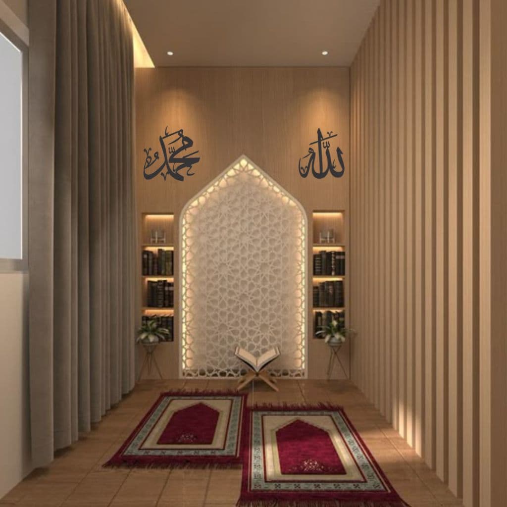 Interior Mushola (Mihrab)